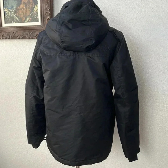 Planet Earth Winter Snow Jacket Coat Size Youth Large Black Blue White - Picture 3 of 5